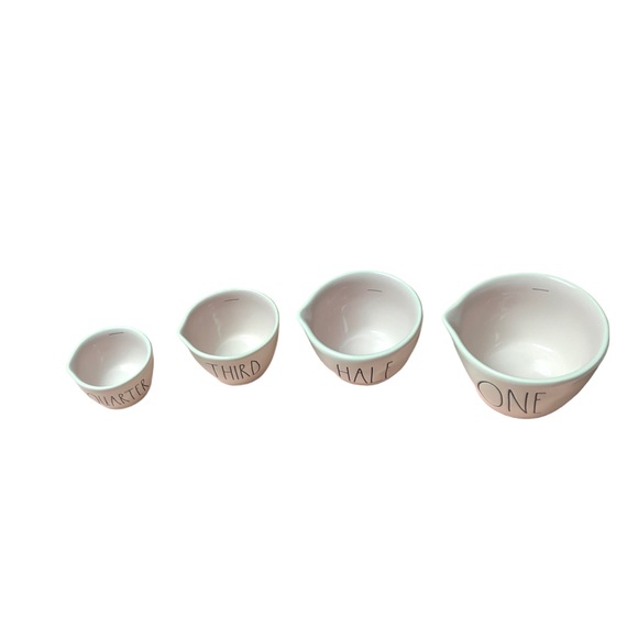 Rae Dunn measuring cups white and pink - Picture 9 of 13